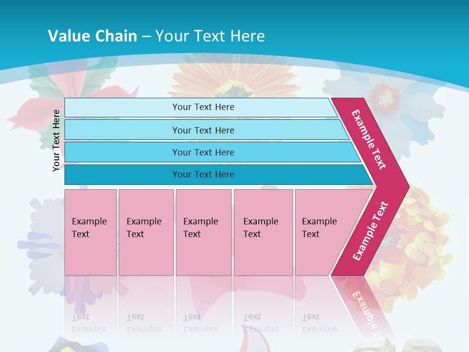 Orchid Clear Beauty PowerPoint Template