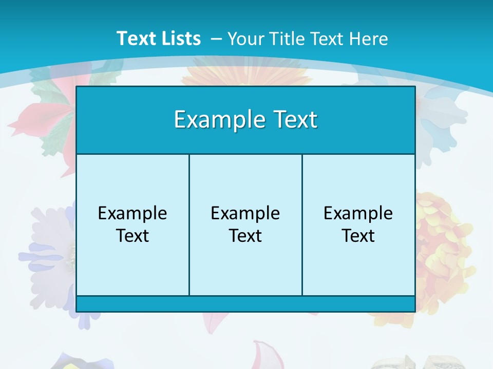 Orchid Clear Beauty PowerPoint Template