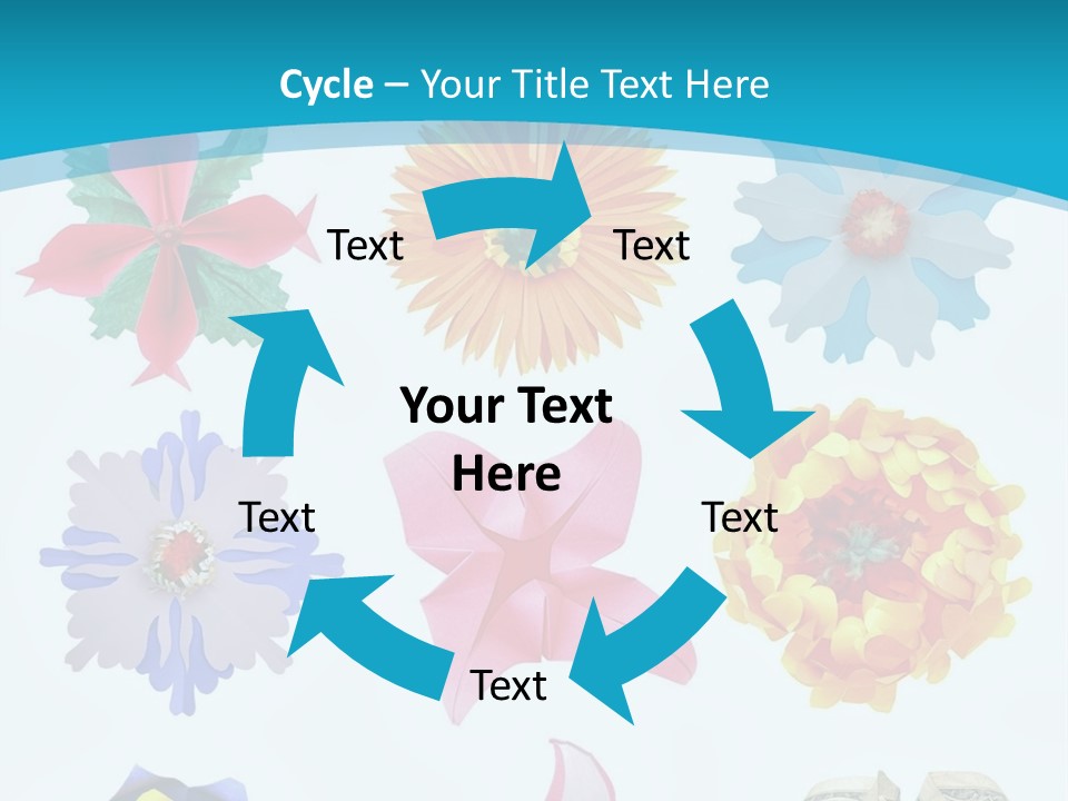Orchid Clear Beauty PowerPoint Template