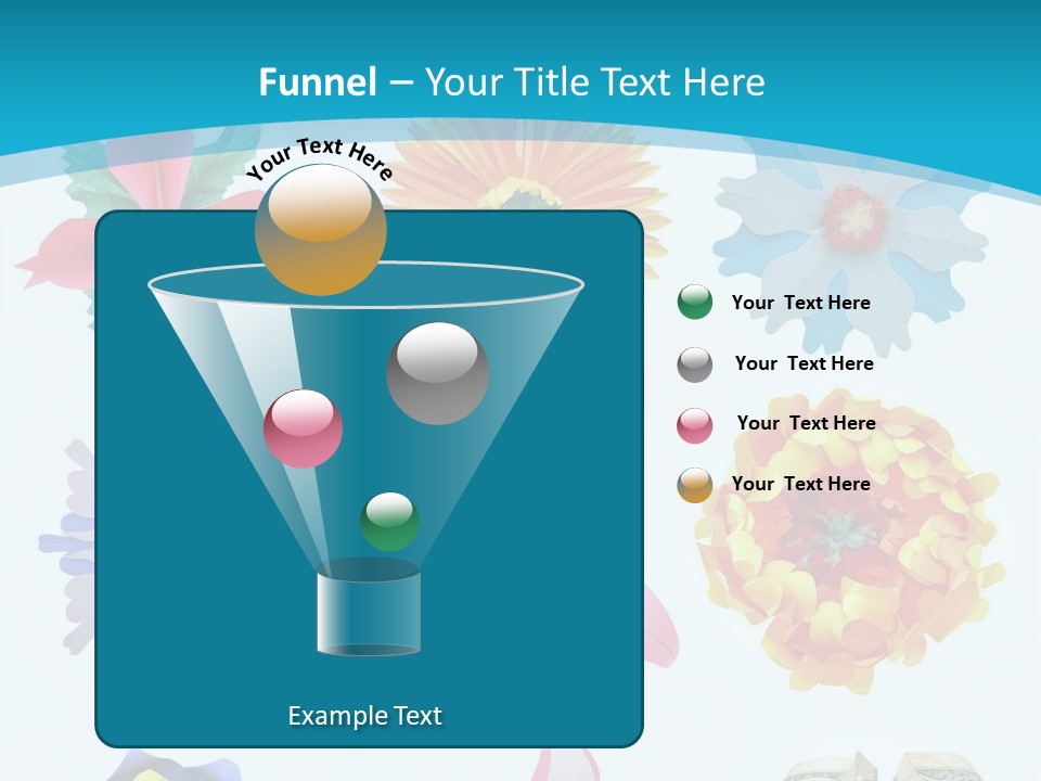 Orchid Clear Beauty PowerPoint Template