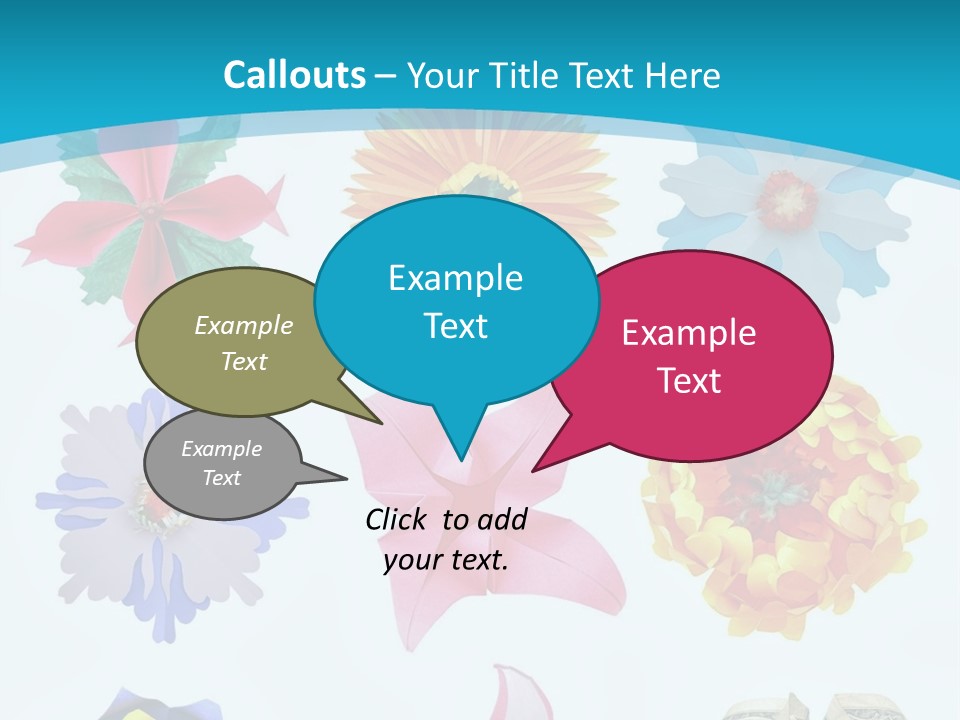 Orchid Clear Beauty PowerPoint Template