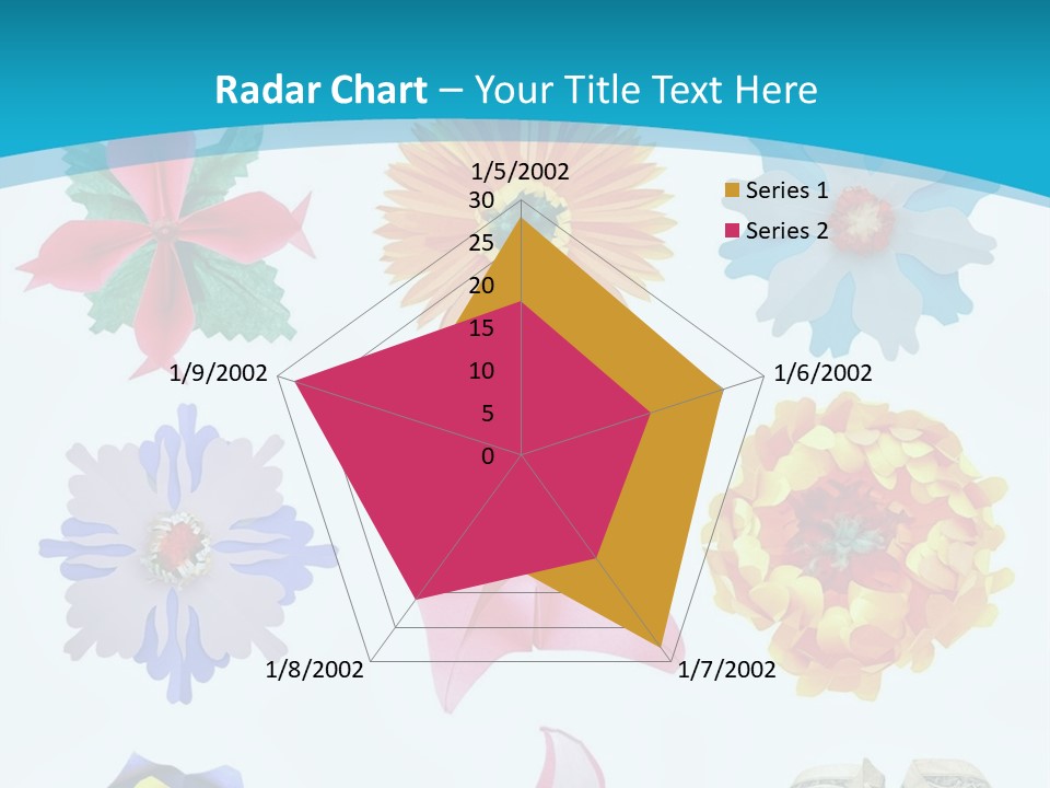 Orchid Clear Beauty PowerPoint Template