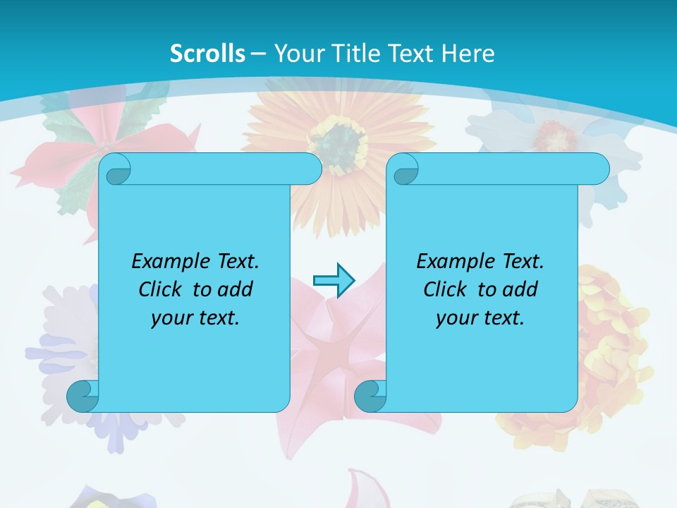 Orchid Clear Beauty PowerPoint Template