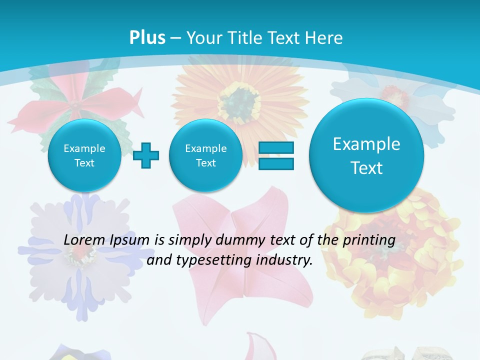 Orchid Clear Beauty PowerPoint Template