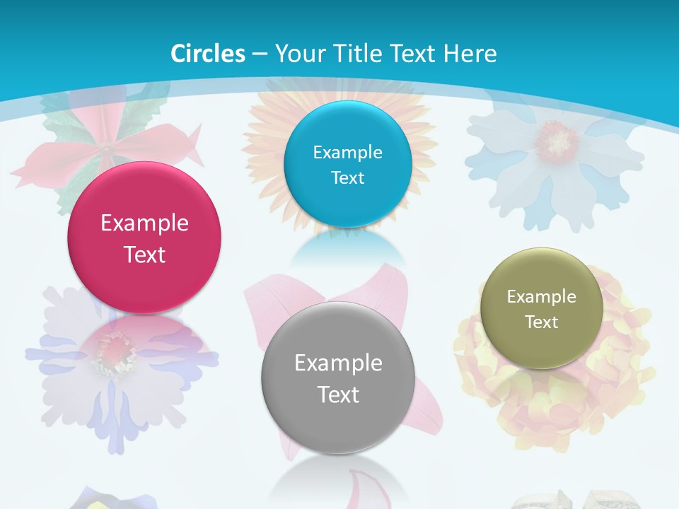 Orchid Clear Beauty PowerPoint Template