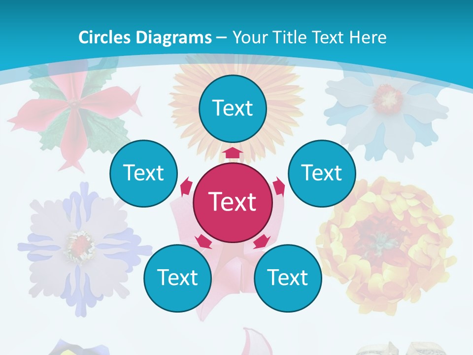 Orchid Clear Beauty PowerPoint Template