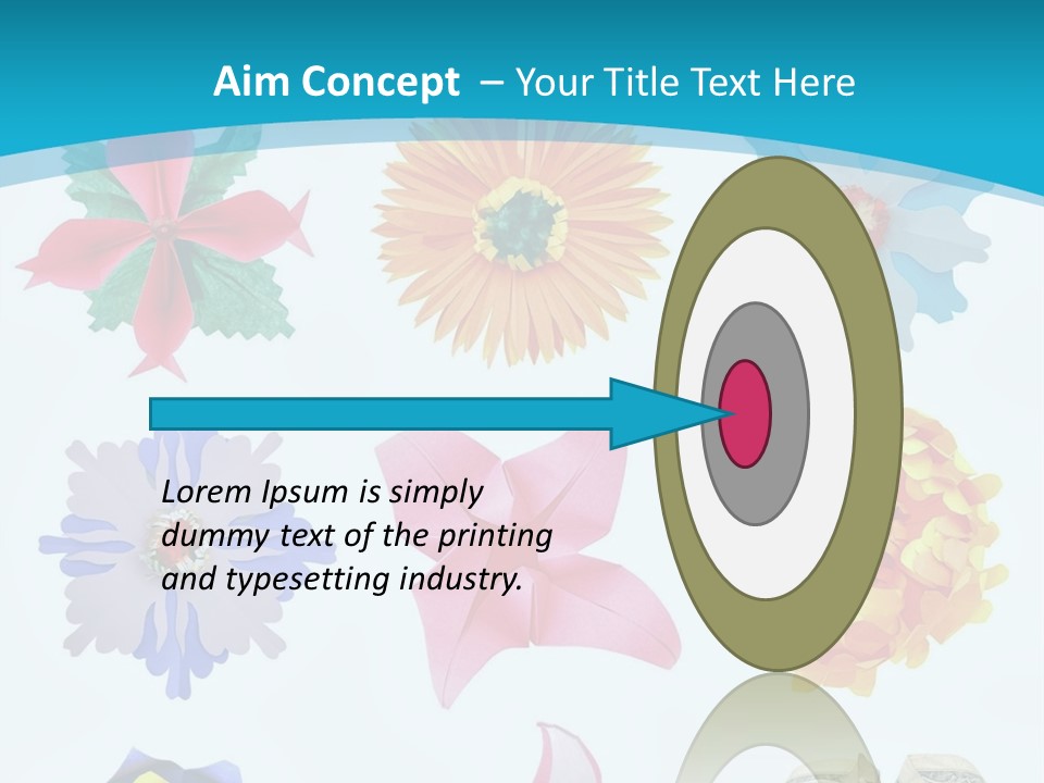 Orchid Clear Beauty PowerPoint Template