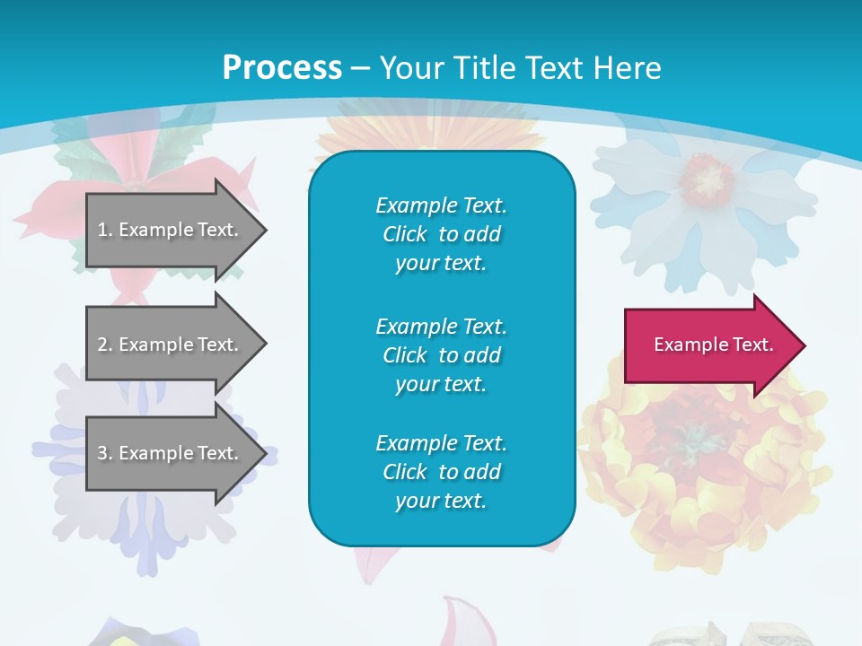 Orchid Clear Beauty PowerPoint Template