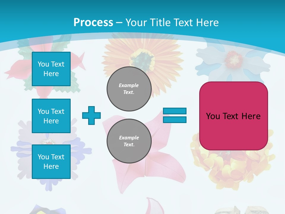 Orchid Clear Beauty PowerPoint Template