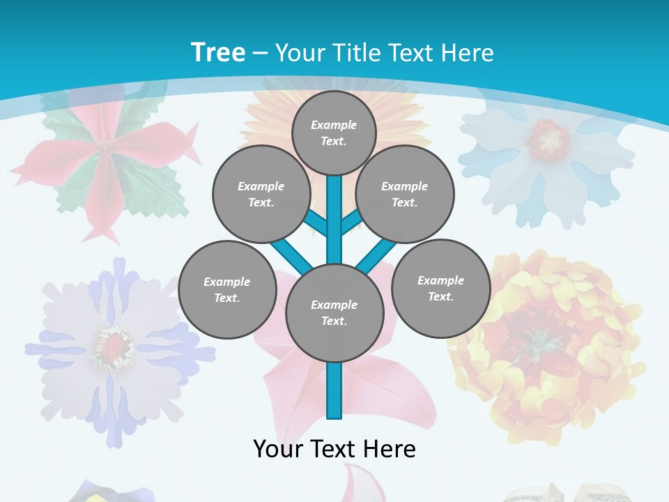 Orchid Clear Beauty PowerPoint Template