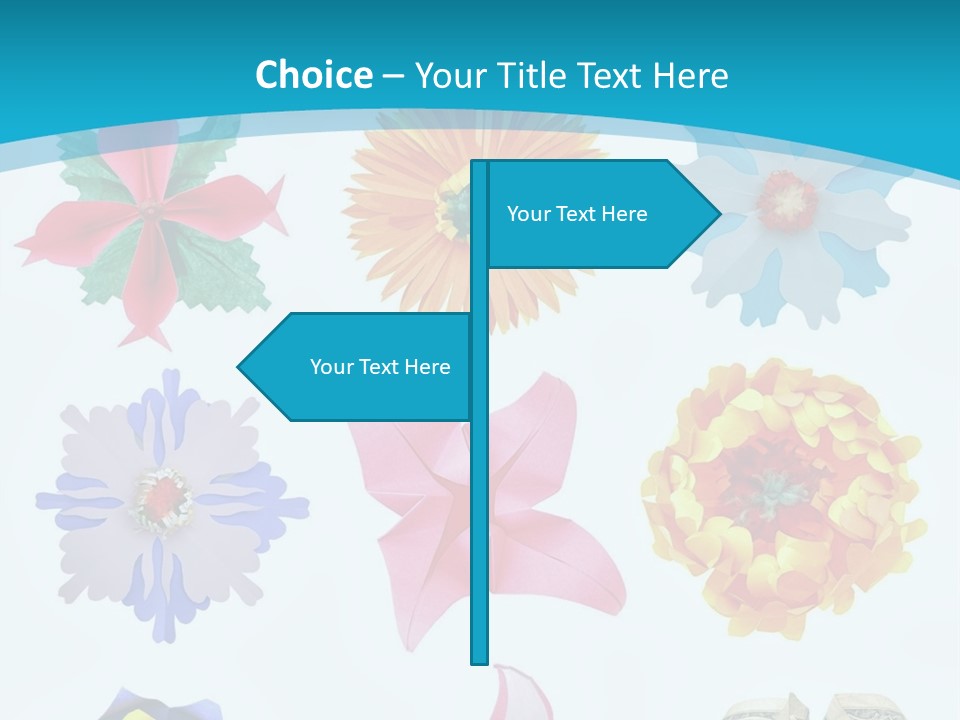 Orchid Clear Beauty PowerPoint Template