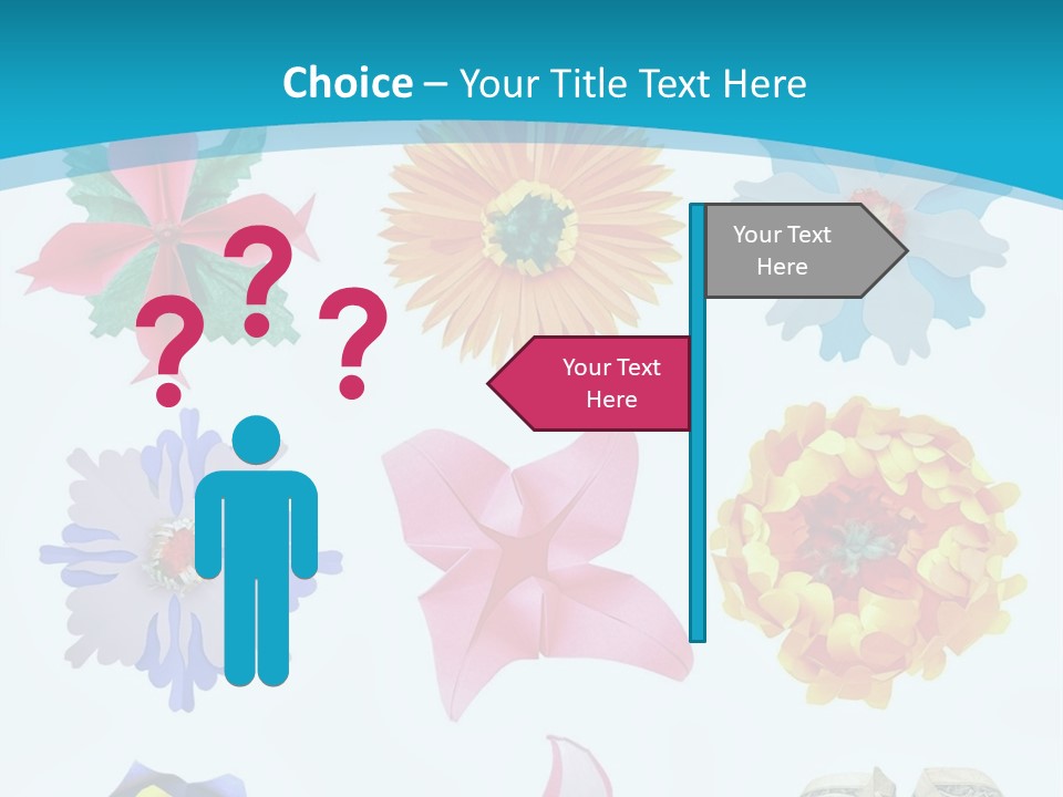 Orchid Clear Beauty PowerPoint Template