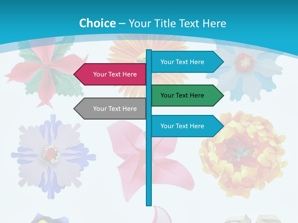 Orchid Clear Beauty PowerPoint Template