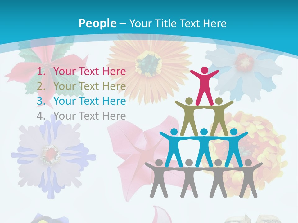 Orchid Clear Beauty PowerPoint Template