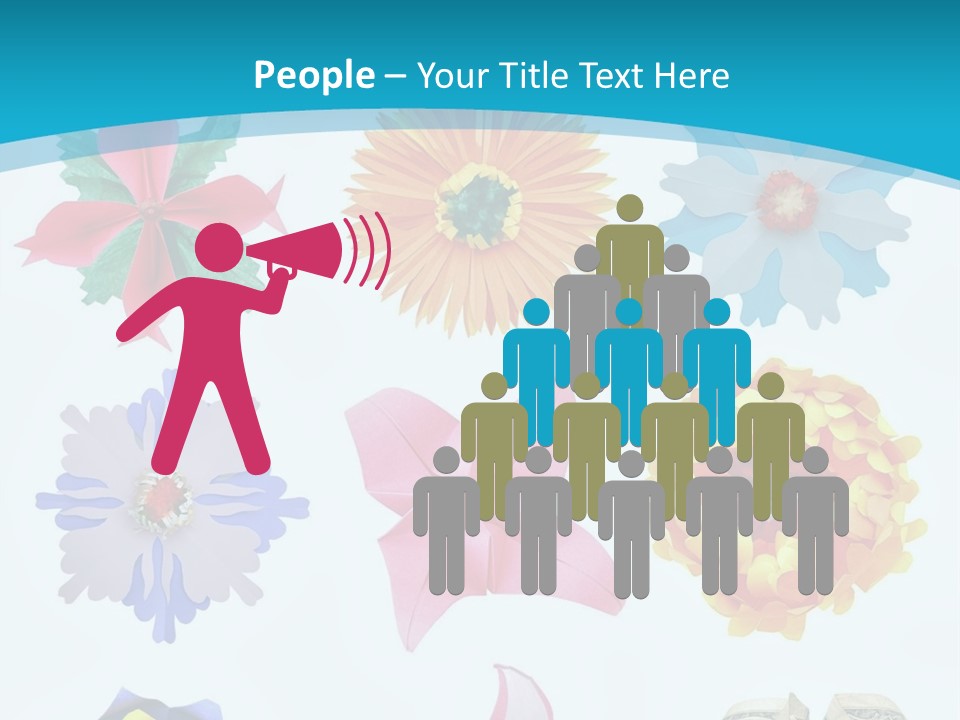 Orchid Clear Beauty PowerPoint Template