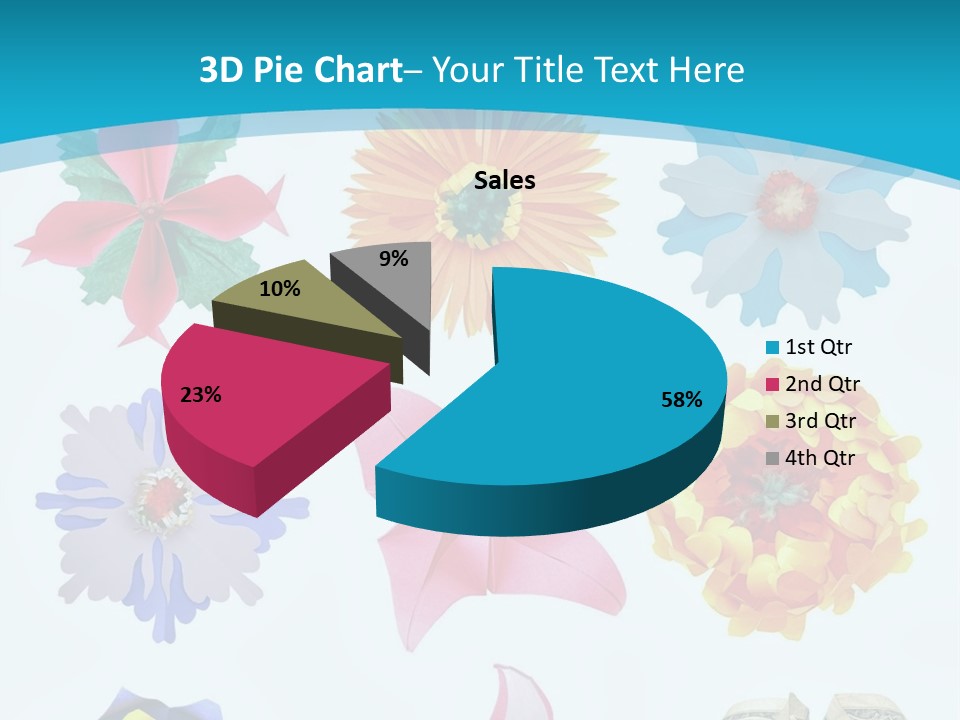 Orchid Clear Beauty PowerPoint Template