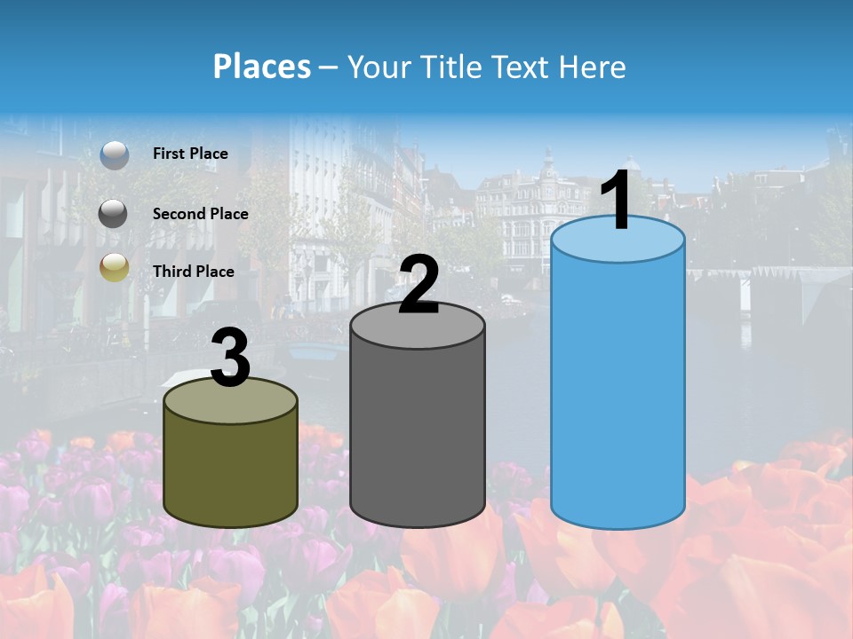 Capital Amsterdam Architecture PowerPoint Template