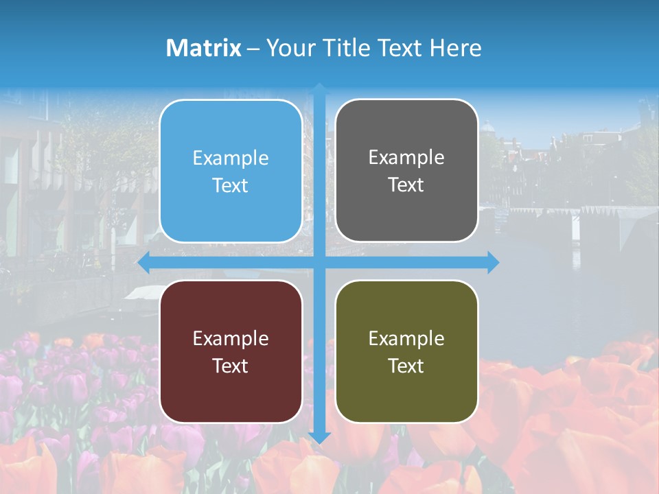 Capital Amsterdam Architecture PowerPoint Template