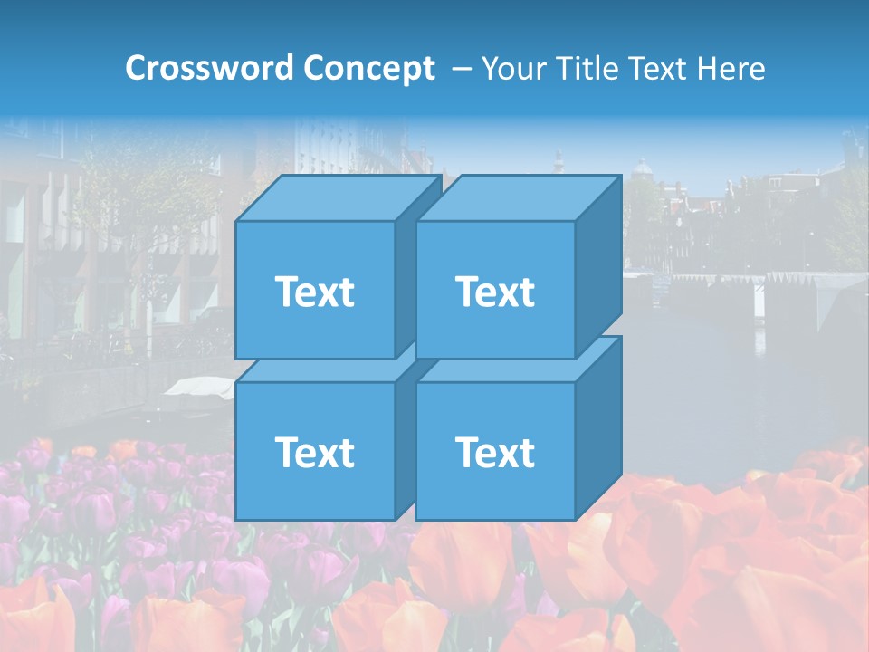 Capital Amsterdam Architecture PowerPoint Template
