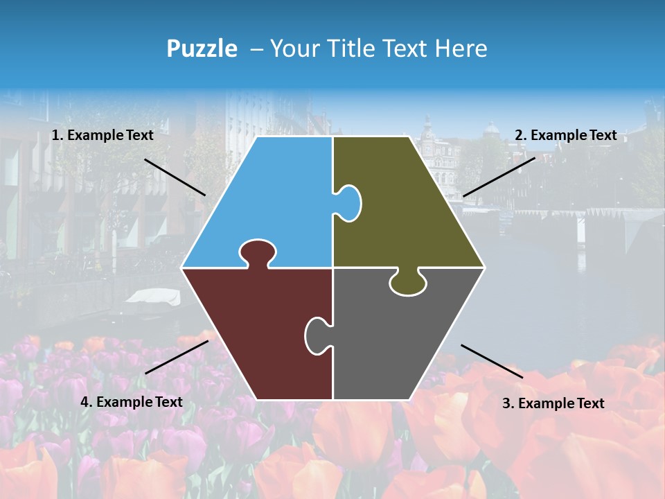 Capital Amsterdam Architecture PowerPoint Template