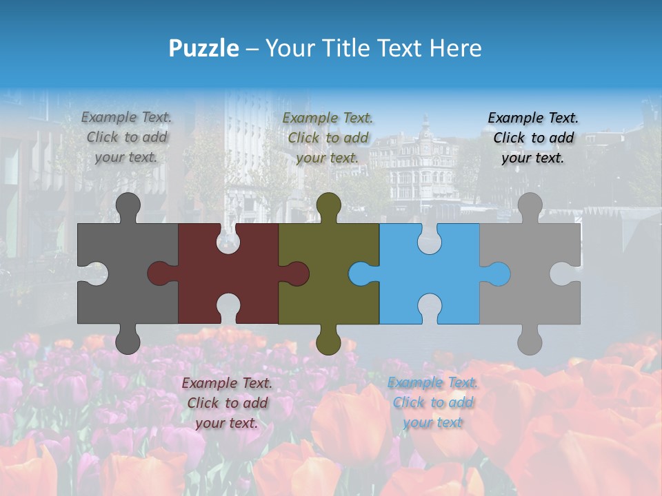 Capital Amsterdam Architecture PowerPoint Template