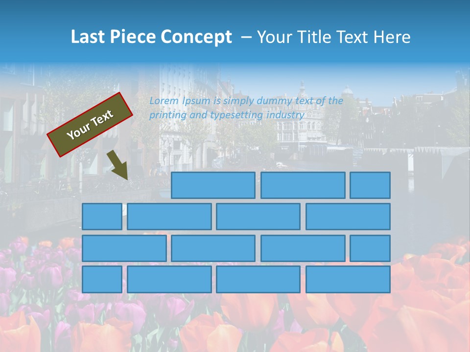 Capital Amsterdam Architecture PowerPoint Template