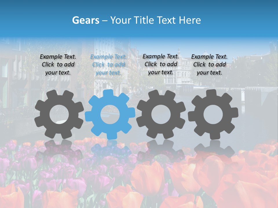 Capital Amsterdam Architecture PowerPoint Template