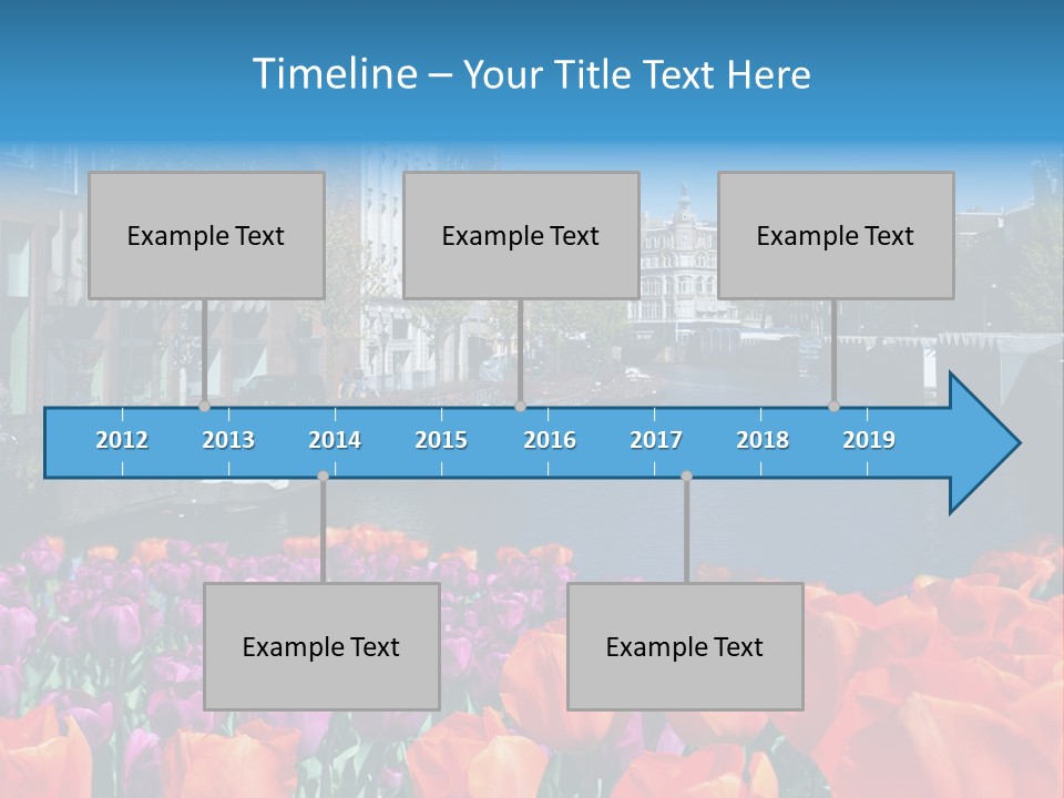 Capital Amsterdam Architecture PowerPoint Template