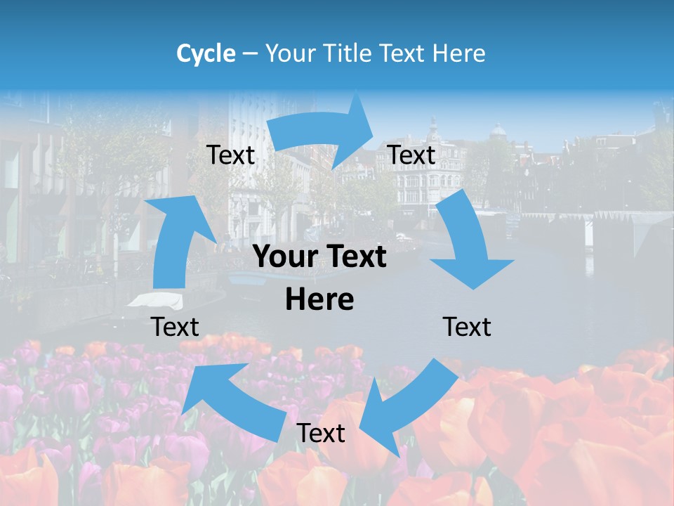 Capital Amsterdam Architecture PowerPoint Template