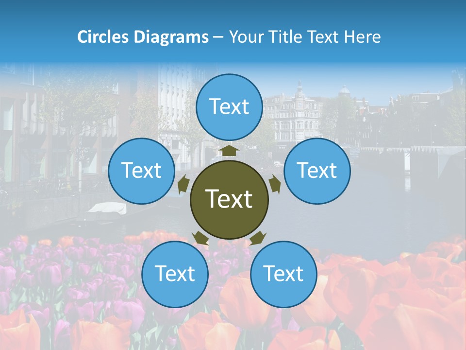 Capital Amsterdam Architecture PowerPoint Template