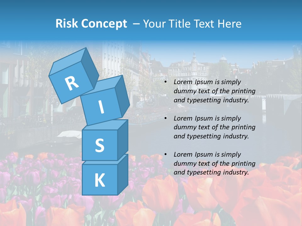 Capital Amsterdam Architecture PowerPoint Template