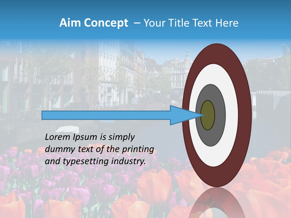 Capital Amsterdam Architecture PowerPoint Template