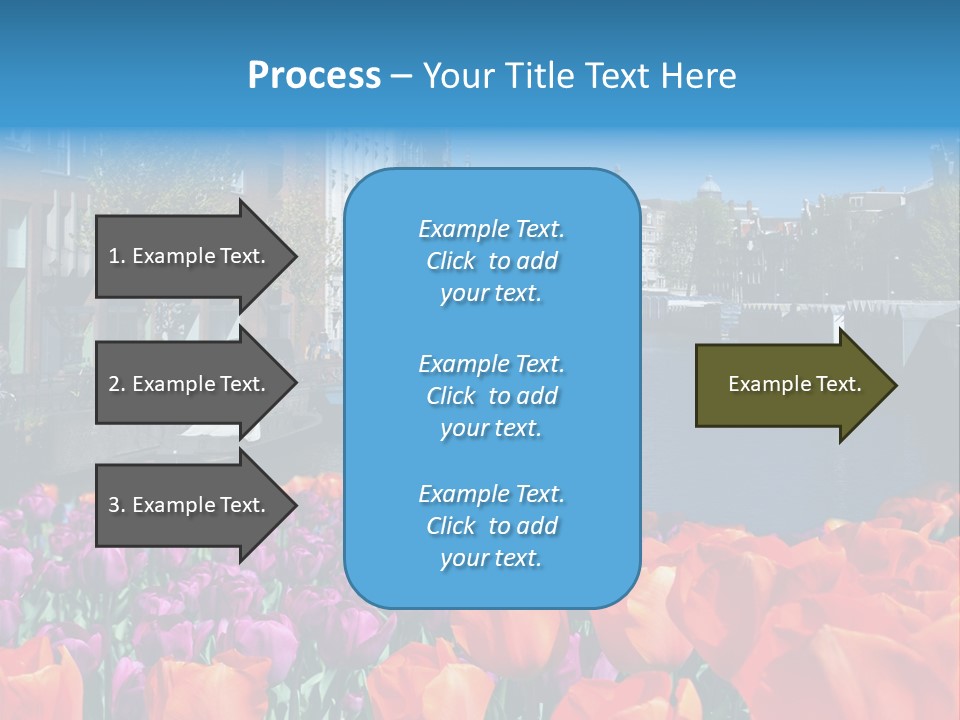 Capital Amsterdam Architecture PowerPoint Template