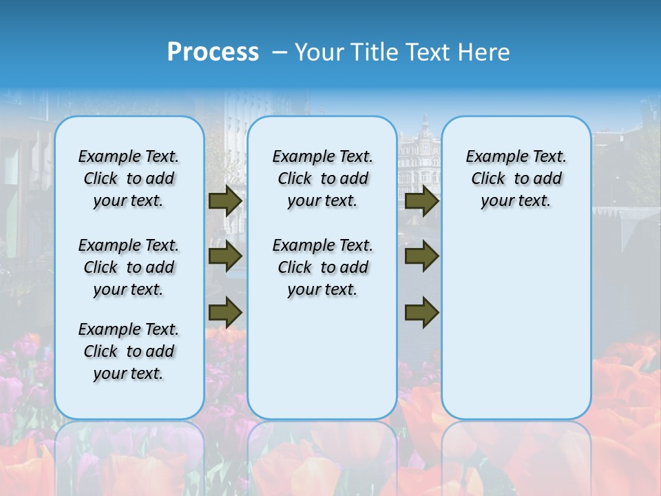 Capital Amsterdam Architecture PowerPoint Template
