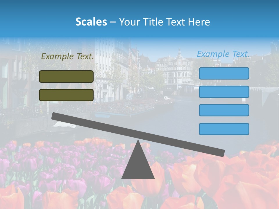 Capital Amsterdam Architecture PowerPoint Template