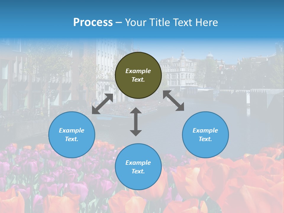 Capital Amsterdam Architecture PowerPoint Template