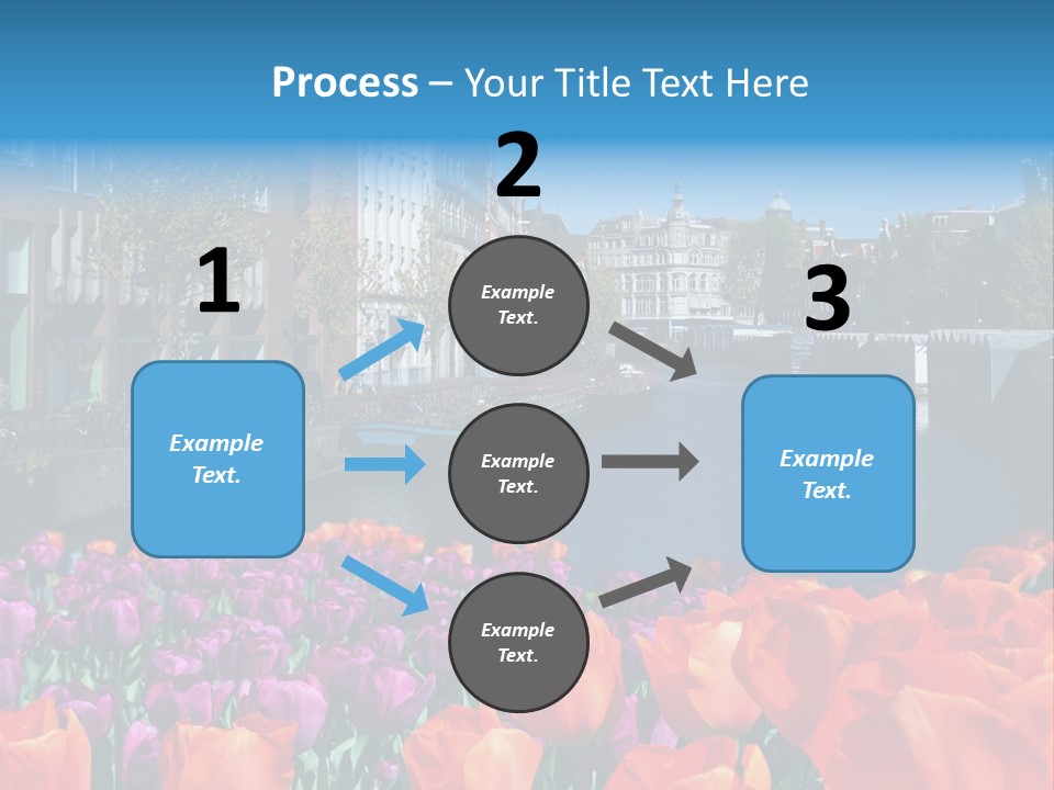 Capital Amsterdam Architecture PowerPoint Template