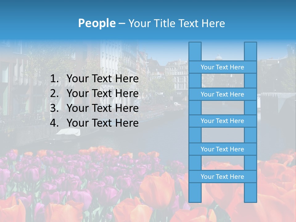Capital Amsterdam Architecture PowerPoint Template