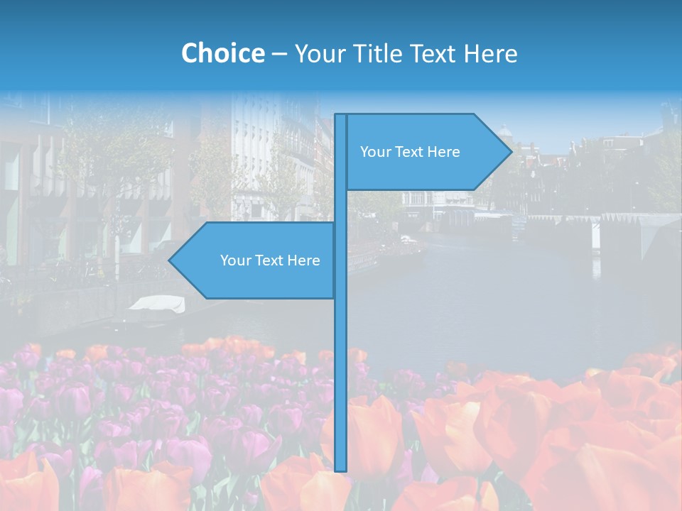 Capital Amsterdam Architecture PowerPoint Template