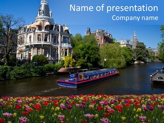 Heritage Travel Holland PowerPoint Template