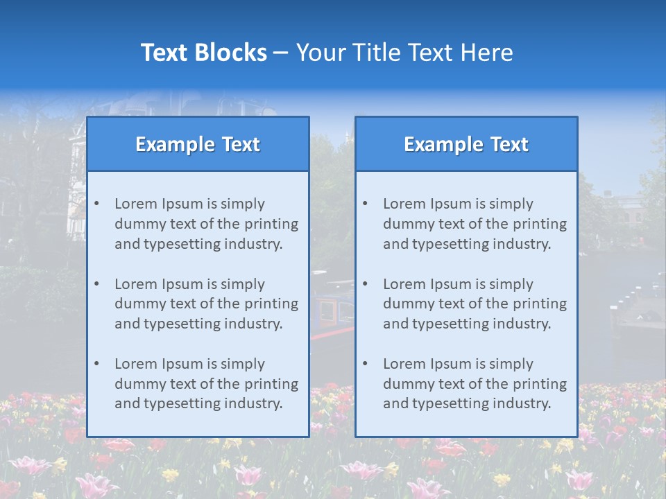 Heritage Travel Holland PowerPoint Template