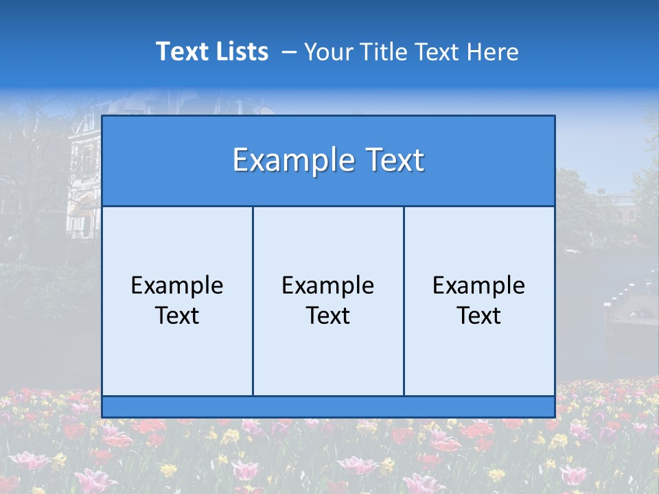 Heritage Travel Holland PowerPoint Template