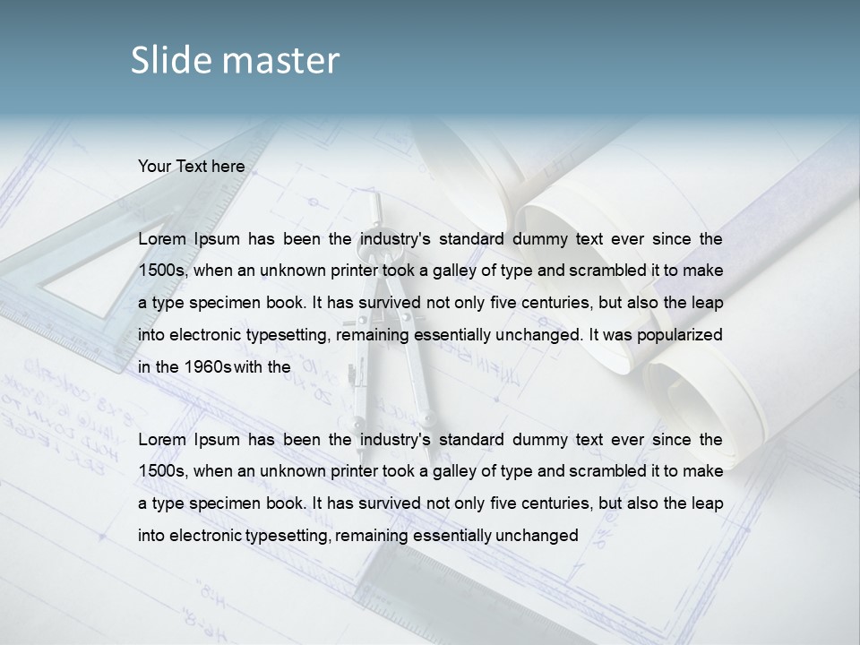 Selective Focus Architecture And Buildings Homes PowerPoint Template