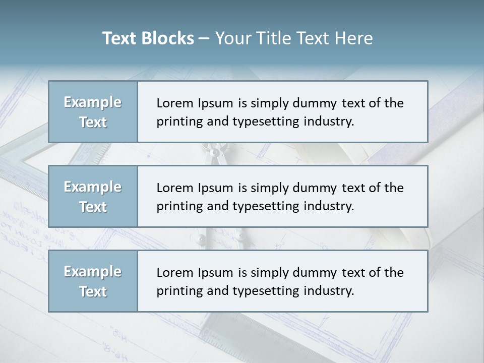 Selective Focus Architecture And Buildings Homes PowerPoint Template