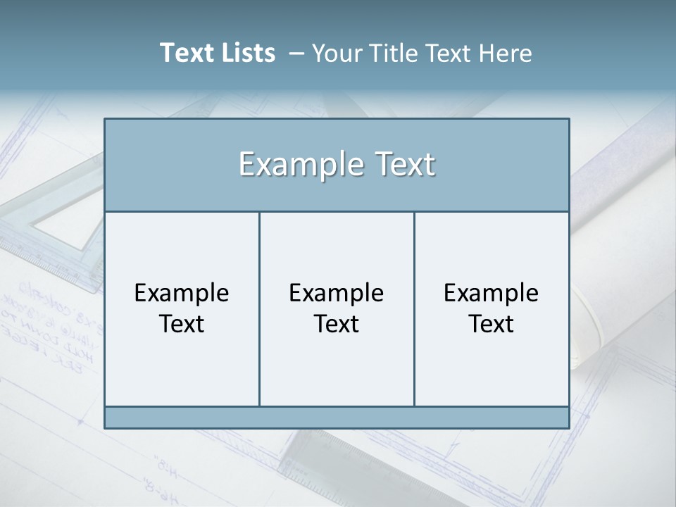 Selective Focus Architecture And Buildings Homes PowerPoint Template