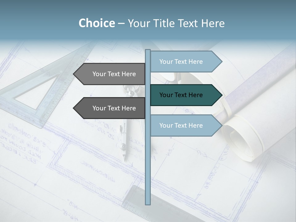 Selective Focus Architecture And Buildings Homes PowerPoint Template