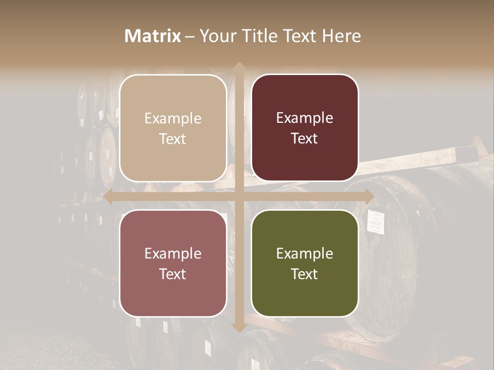 Liquor Store Winecellar PowerPoint Template