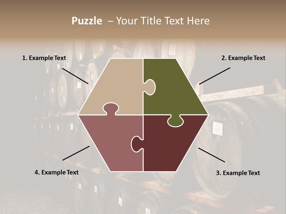 Liquor Store Winecellar PowerPoint Template