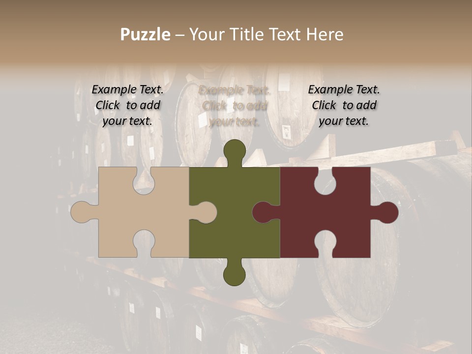 Liquor Store Winecellar PowerPoint Template