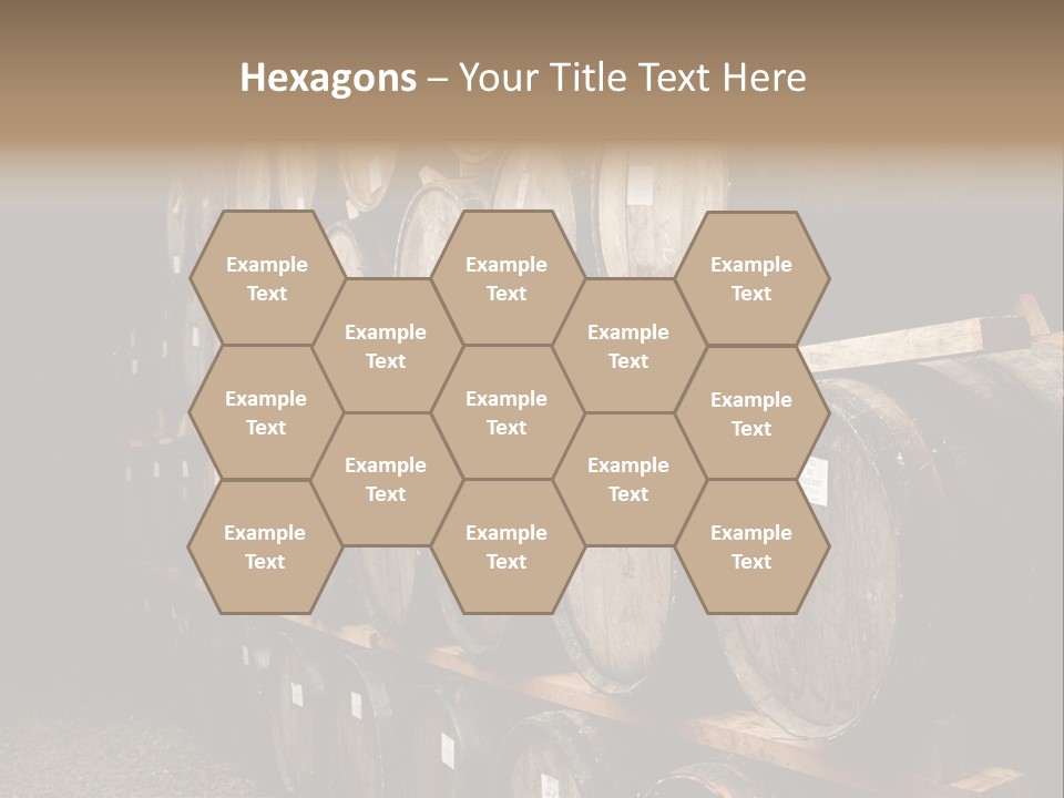 Liquor Store Winecellar PowerPoint Template